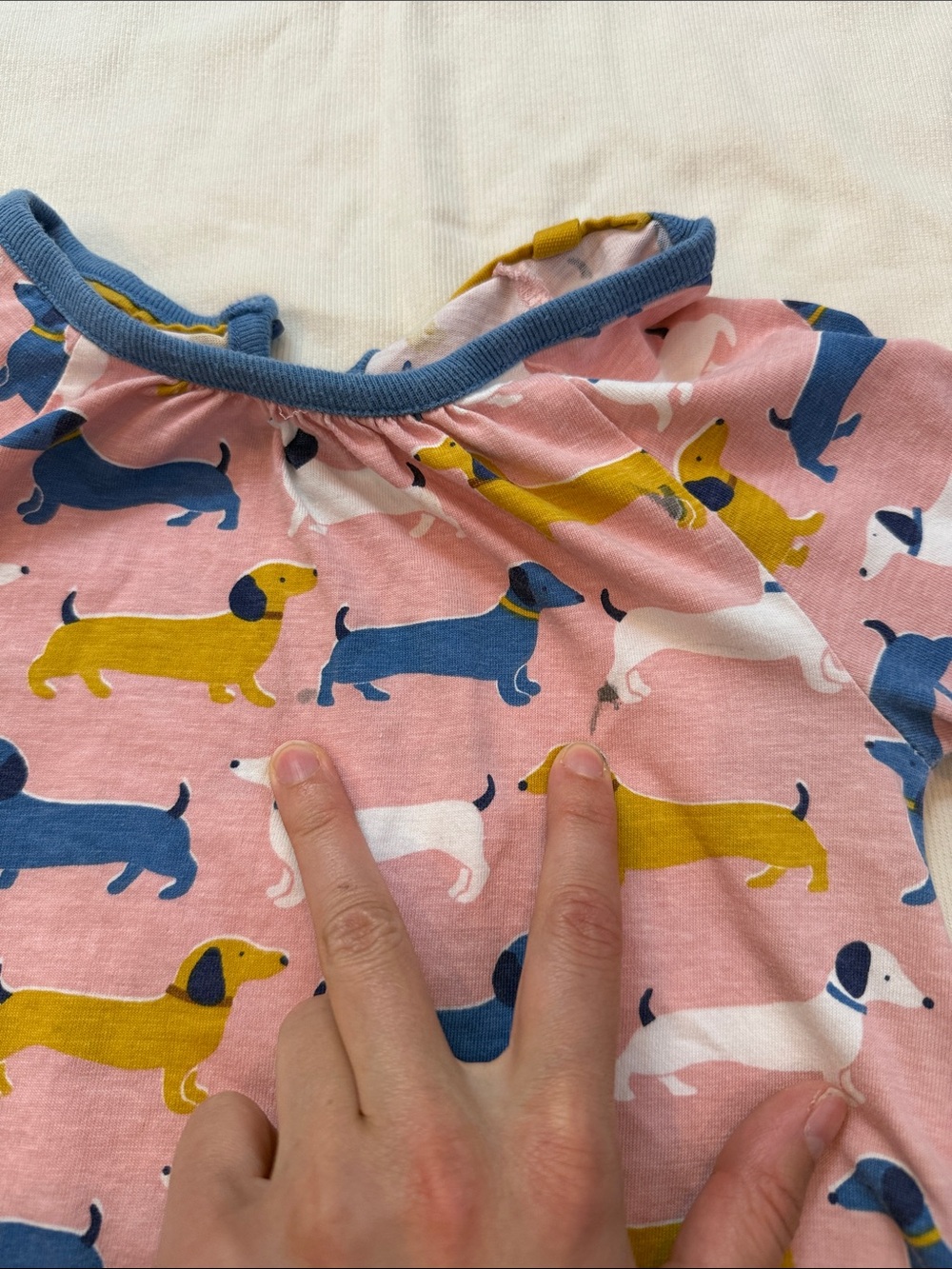 Mini Boden Long Sleeved Dachshund Dress 2-3Y *play condition!* - Picture 5 of 6